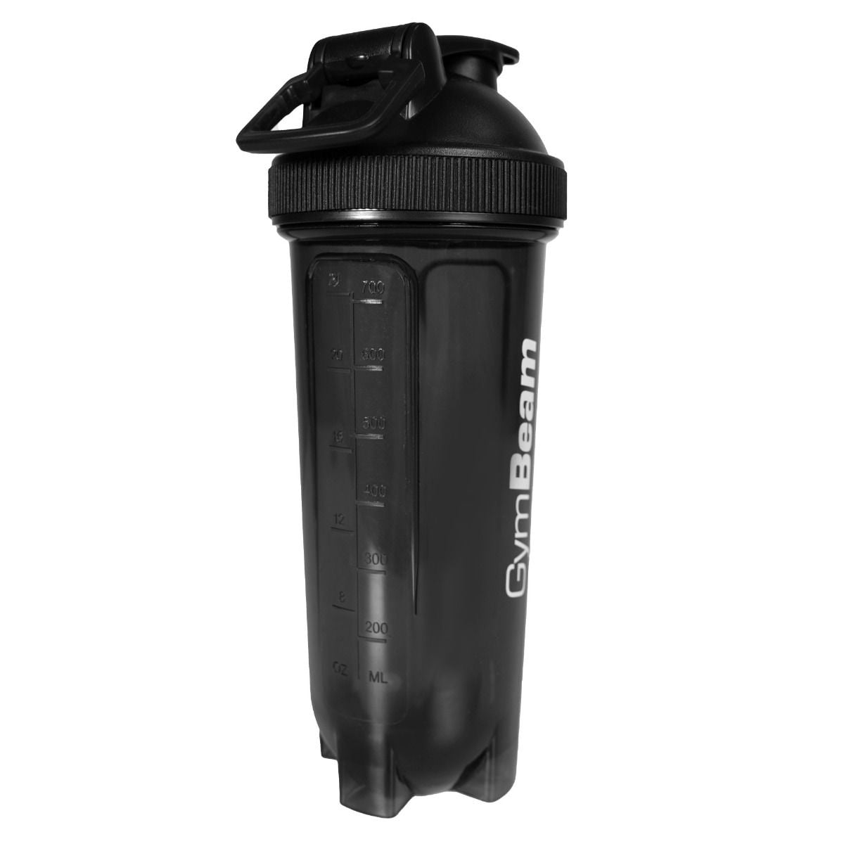 Shaker Tritan Black 700 ml - GymBeam – Mixare rapidă și transport fără griji