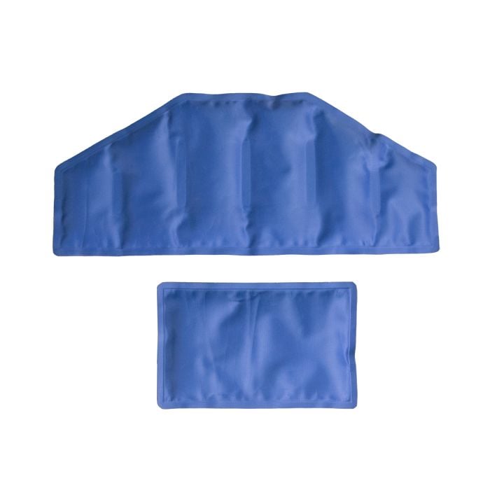 Bandaj Hot-Cold negru pentru gleznă cu pungi reutilizabile de gel