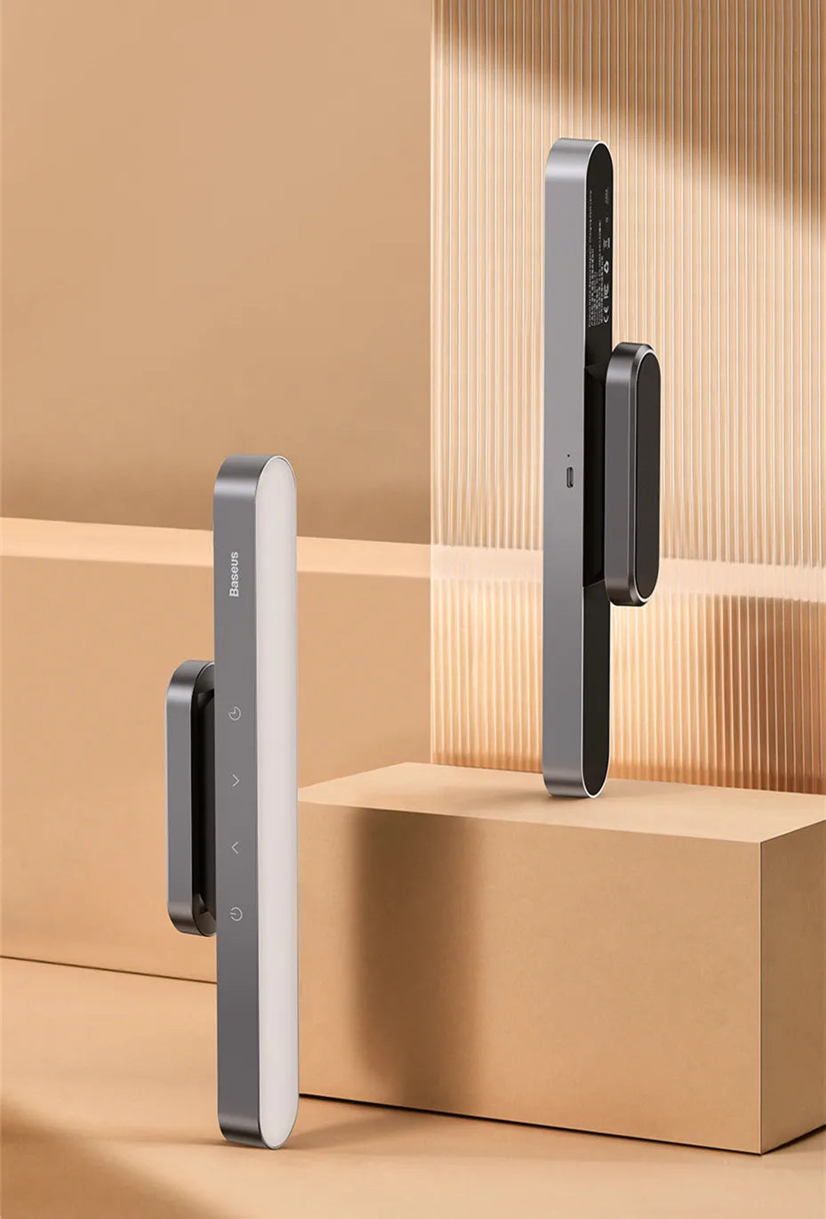 Lampa LED Baseus cu Prindere Magnetică, Reglaj Fin și Acumulator – 24h Autonomie