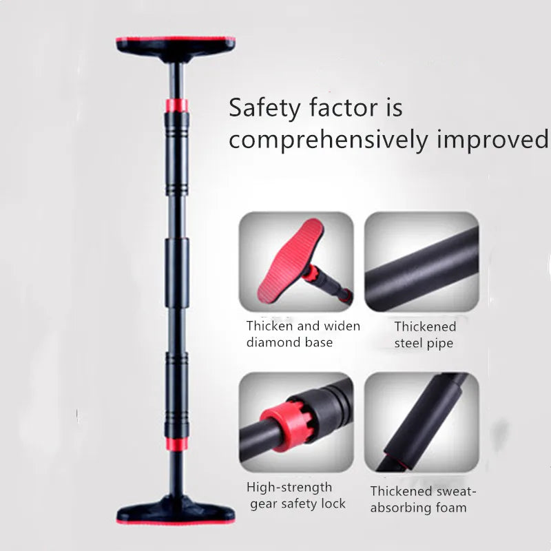 Bară Orizontală Reglabilă pentru Tocul Ușii – Antrenament Acasă, Fără Găurire, Oțel Super-Rezistent 🏋‍♂