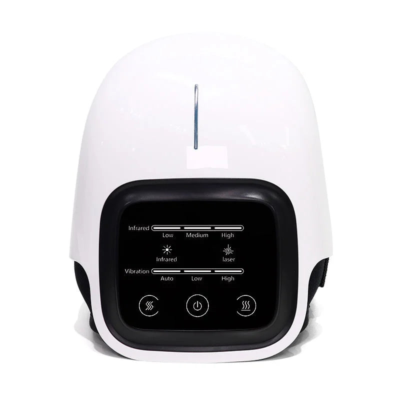 Masaj Inteligent pentru Genunchi | Vibrații + Încălzire + Terapie LED | Fără Fire