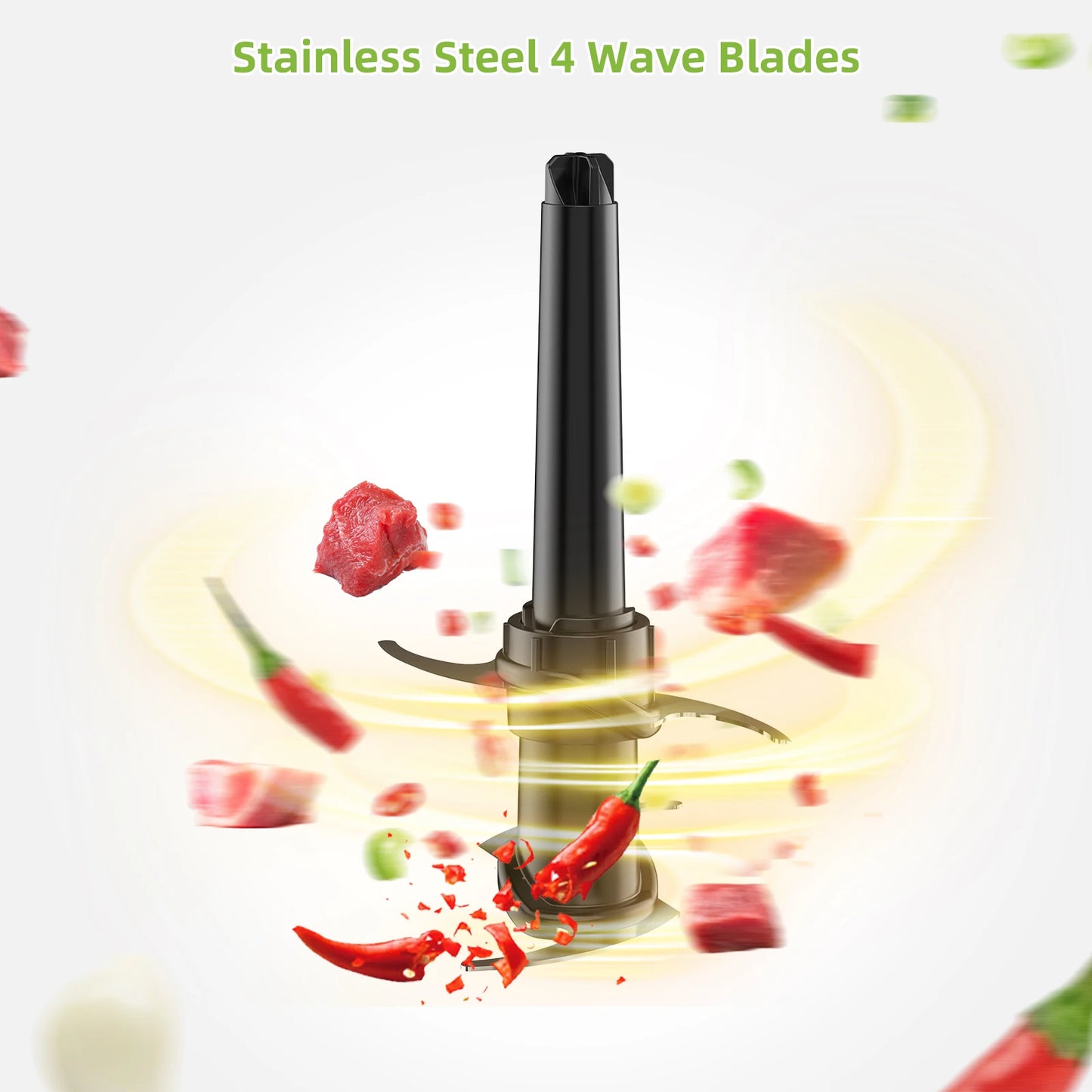 Robot de Bucătărie Multifuncțional 3 în 1 – Blender, Tocător și Râșniță, 700W, Lame Inox, Recipient Smoothie Portabil