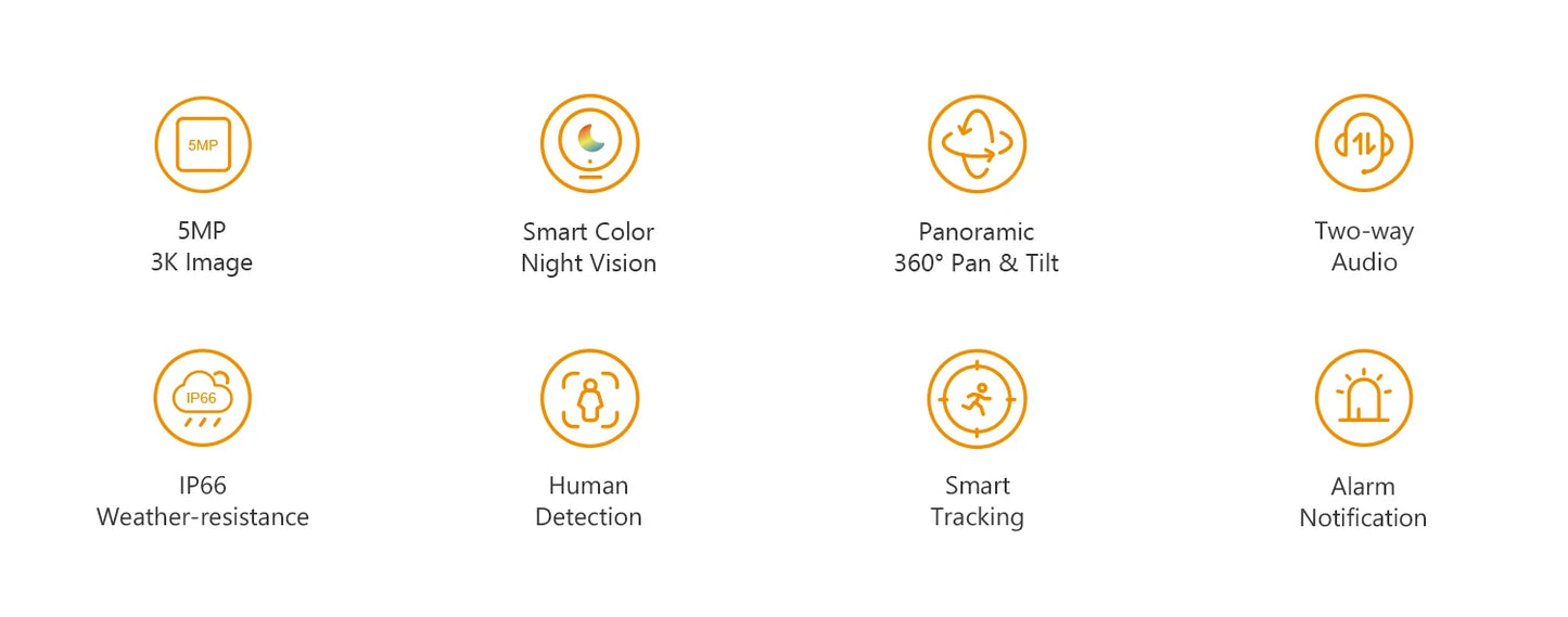 Cameră Supraveghere WiFi Exterior IMOU Cruiser SE+ 4MP, 8X Zoom Digital, Night Vision Color, IP66, Detecție Mișcare, Audio Bidirecțional