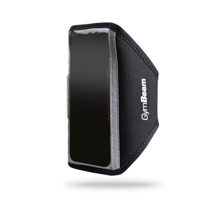 Husă sport de braț pentru telefon cu fereastră PVC și fixare Velcro