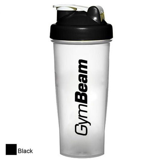 Shaker Sway Black GymBeam de 700 ml cu bilă metalică pentru mixare