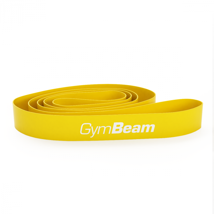 Bandă elastică GymBeam Cross Band disponibilă în mai multe niveluri de rezistență