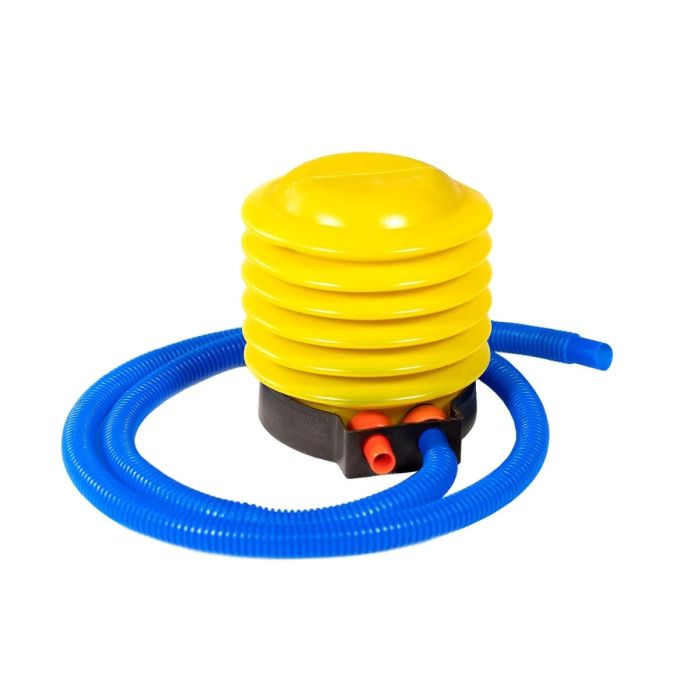 Minge pentru echilibru Half Ball Compact GymBeam cu două extensoare detașabile și pompă