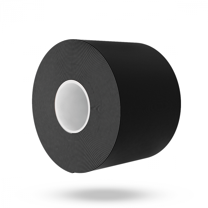 Bandă kinesiologică K Tape Black, rolă neagră de 5 m x 5 cm