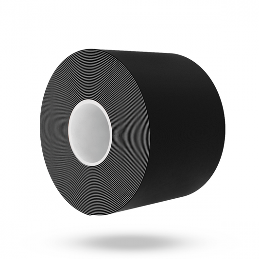 Bandă kinesiologică K Tape Black, rolă neagră de 5 m x 5 cm