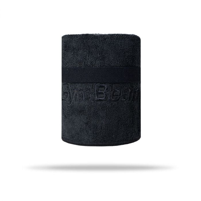 Prosop Sport din Microfibră Large Black - GymBeam