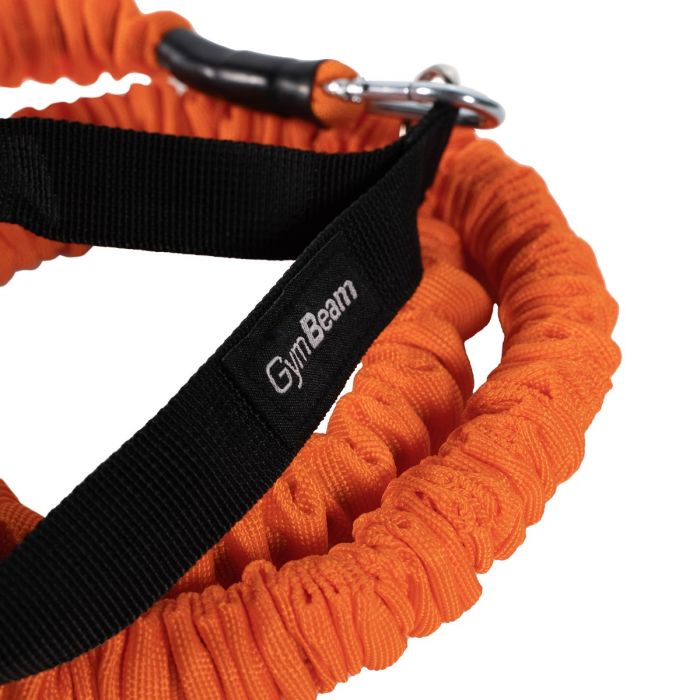 Bandă elastică GymBeam cu mânere disponibilă în rezistențe de la 5 la 30 kg