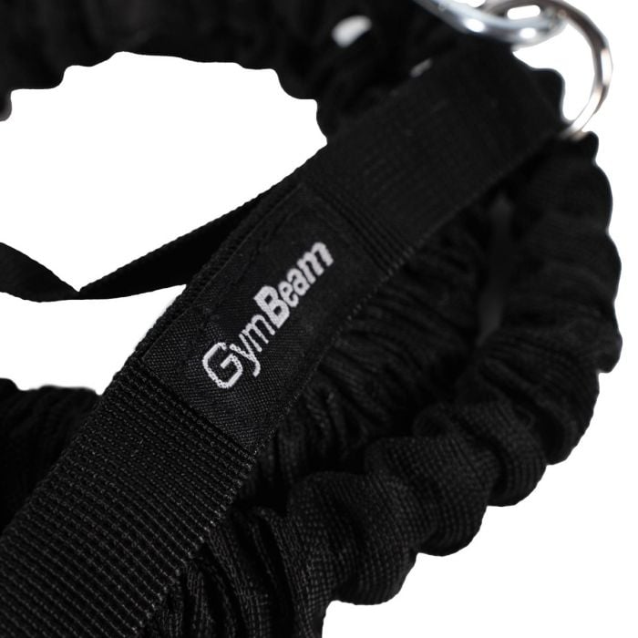 Bandă elastică GymBeam cu mânere disponibilă în rezistențe de la 5 la 30 kg