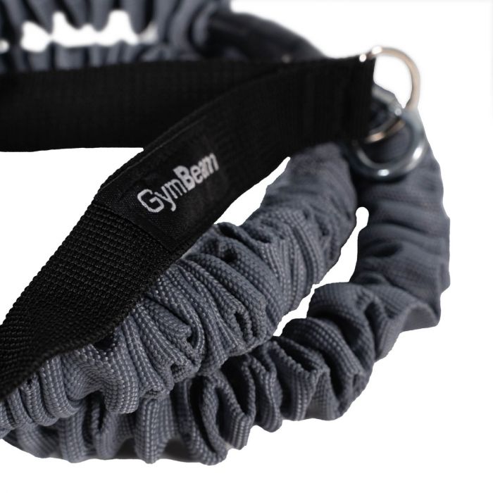 Bandă elastică GymBeam cu mânere disponibilă în rezistențe de la 5 la 30 kg