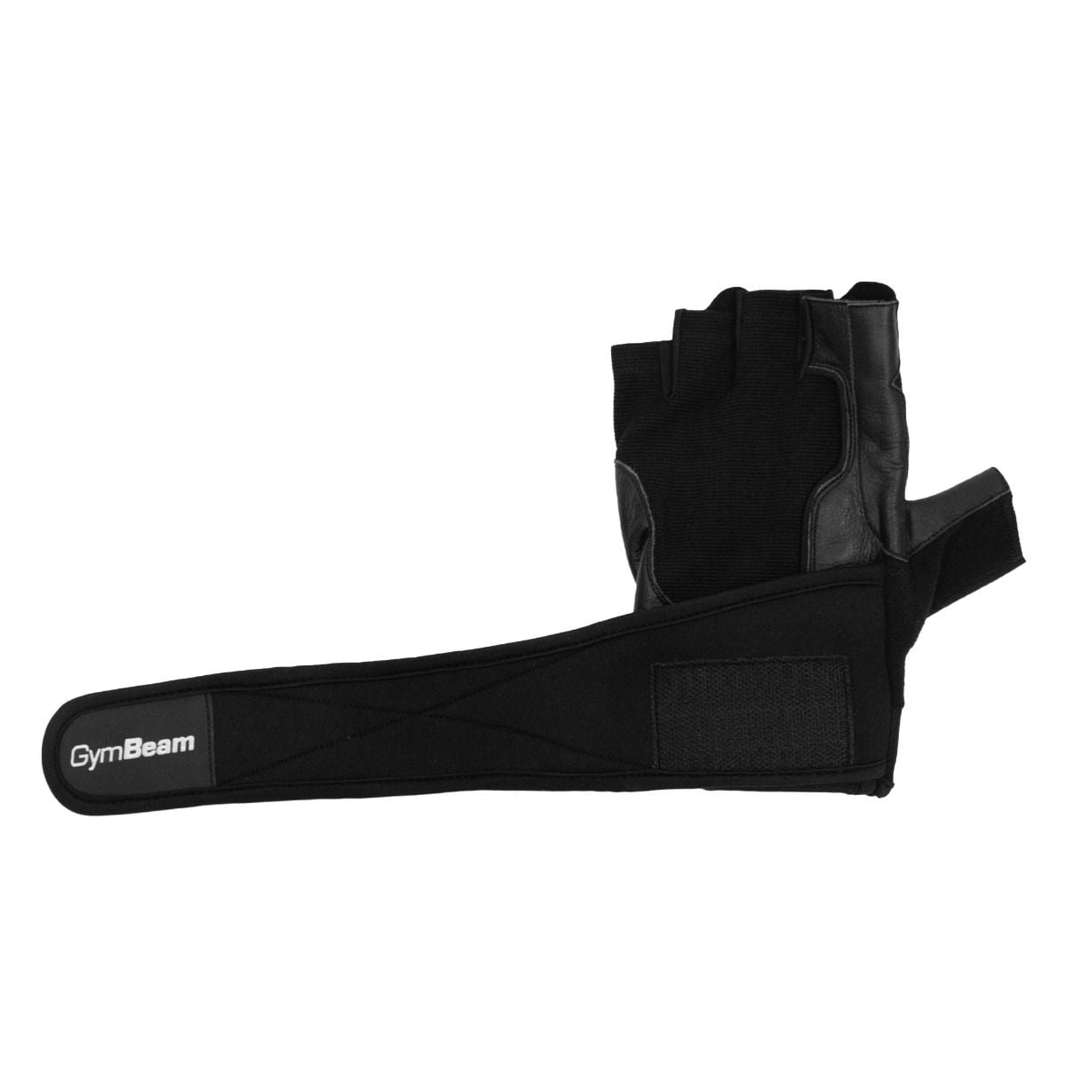 Mănuși Fitness Pro WristWraps Black cu Susținere Încheietură – GymBeam