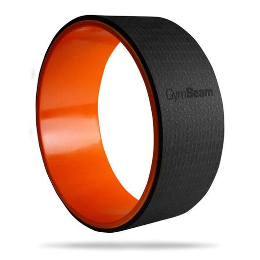 Roată Yoga Wheel Orange GymBeam pentru yoga, mobilitate și stretching