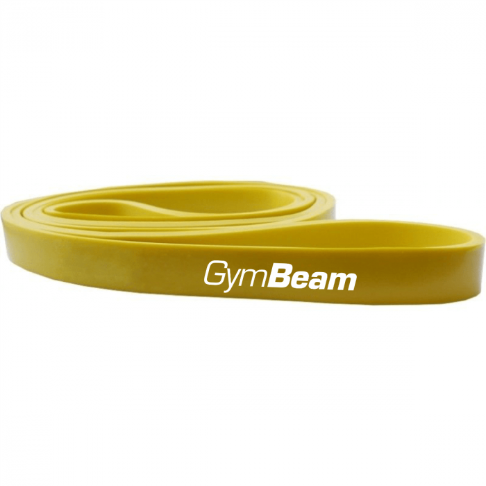 Bandă elastică GymBeam Cross Band disponibilă în mai multe niveluri de rezistență